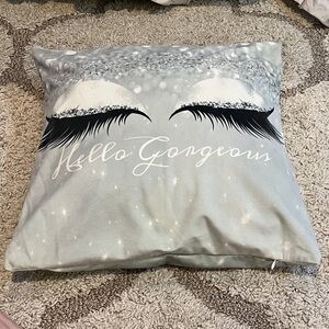 Hello Gorgeous Decorative Pillow